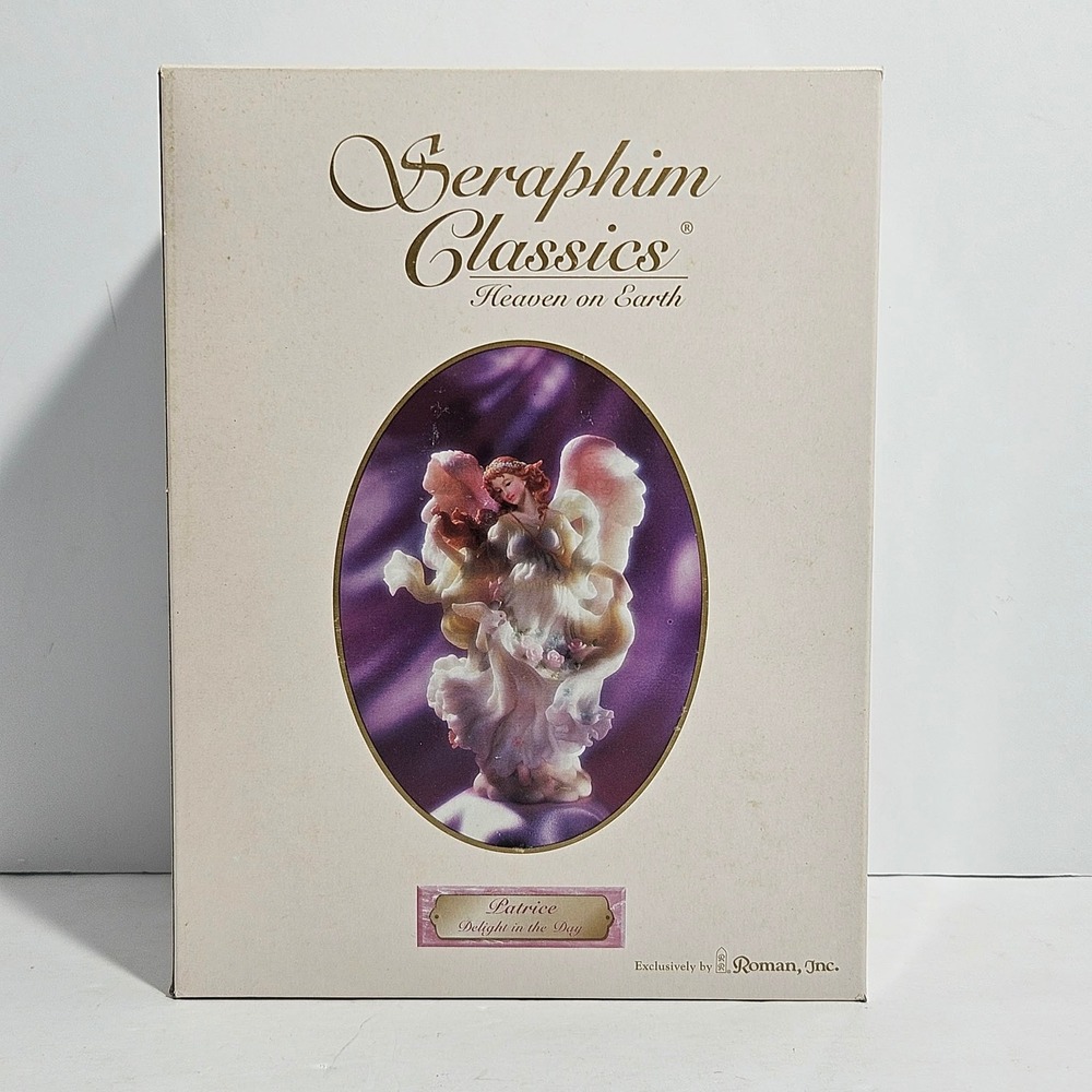 Seraphim Classics Patrice Delight in the Day Angel Figurine Roman Inc 71853